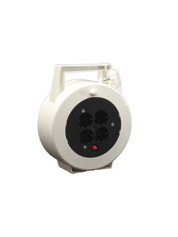 KB1015.S4 Kabelbox 10m H05VV-F3G1,5mm2 en 4x 2p+ra