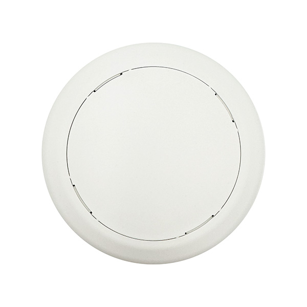 Plafond afdekplaat universeel 2-delig rond Ø125mm wit