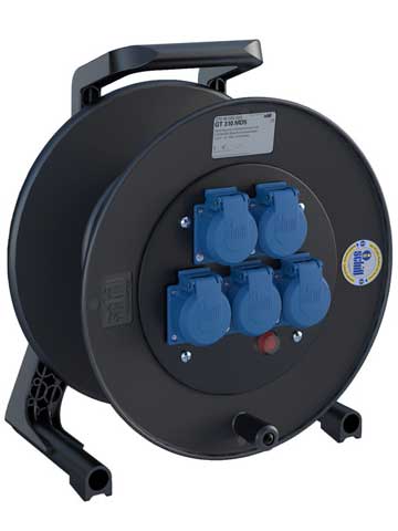 GT310.MD5 Lege haspel rubber zwart incl Komb.MD5