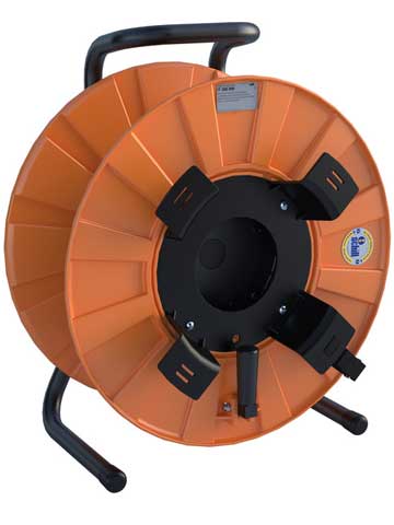IT380.RM Ledige haspel kunststof oranje incl Komb.RM