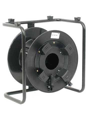 SK380.RM Lege haspel rubber zwart incl Komb.RM