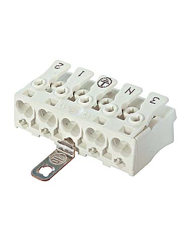 SLK 3/5 connector 0,5-2,5mm2 5p+E piec PC opd. 3-N-E-1-2