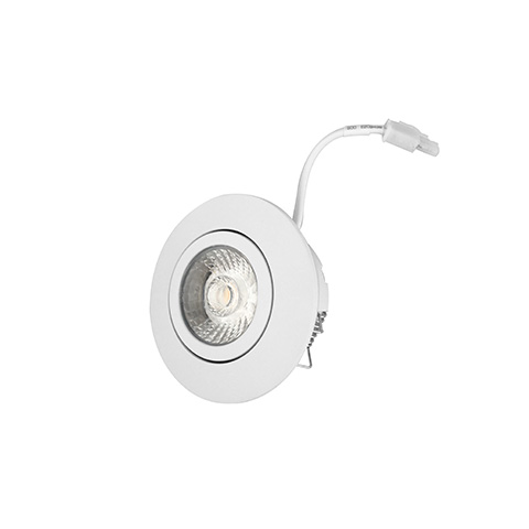 IP44 led spot 6W Ø88mm 2.700K wit dimbaar incl. driver