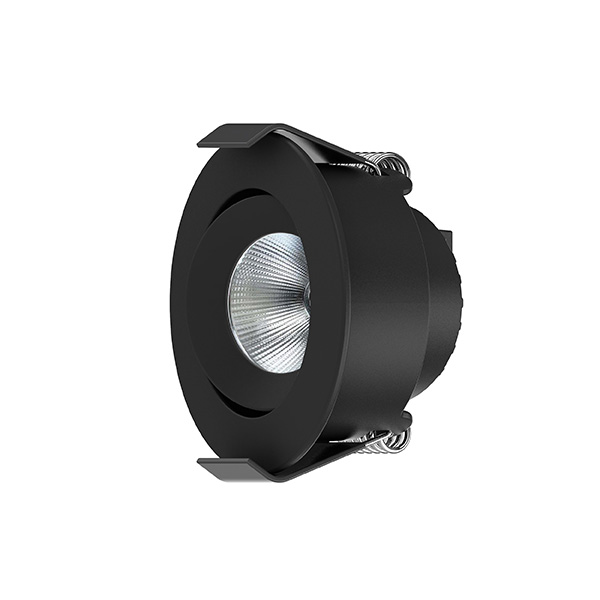 Camicro led spot 4W Ø50mm CTA dimbaar zwart kantelbaar incl. driver