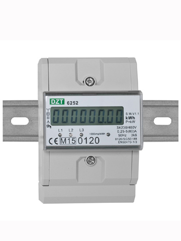 DZT6252 5(80)Amp 76mm MID 400V 50hz 1Kimp/4TE+4mm