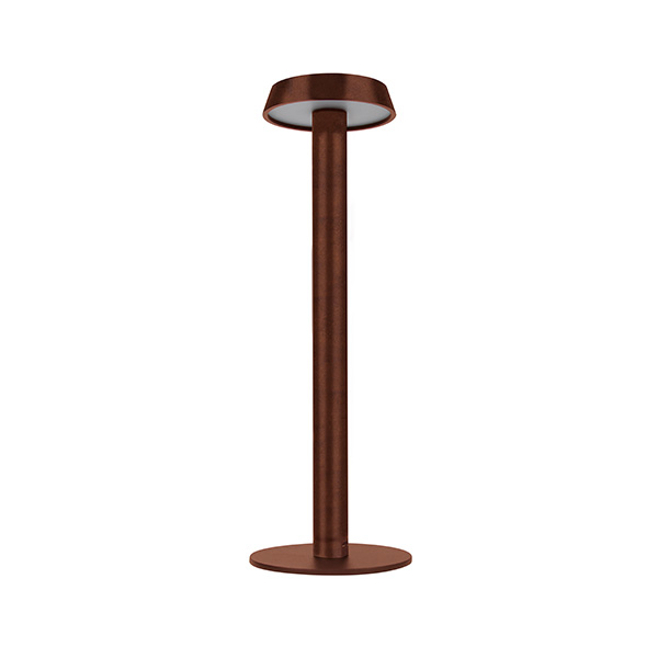 Marama tafellamp 2W 3.000K dimbaar 35cm IP54 corten