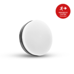 Edge Plus led plafonnière 8/12/15W Ø335mm 3.000/3.500/4.000K zwart met nood inverter ex. batterij