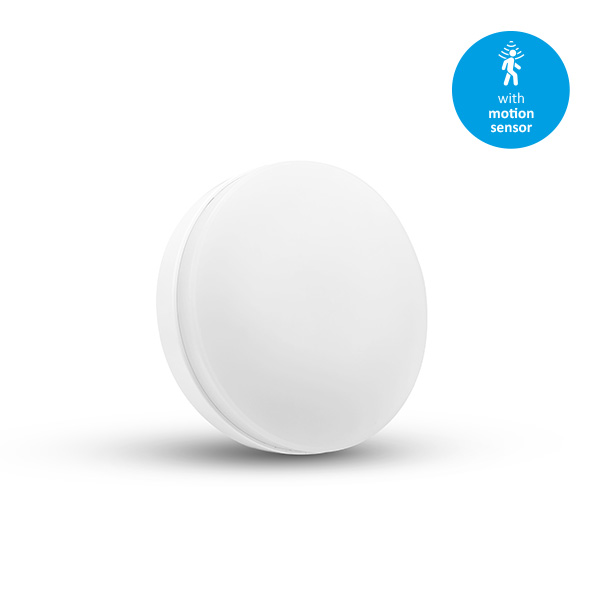 Edge Plus led plafonnière 8/12/15W Ø335mm 3.000/3.500/4.000K wit met sensor